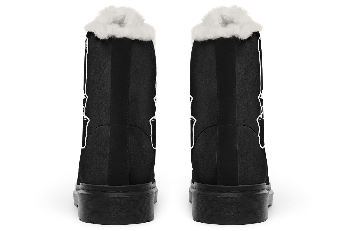 Chained Bats Comfy Boots - Last Light Apparel