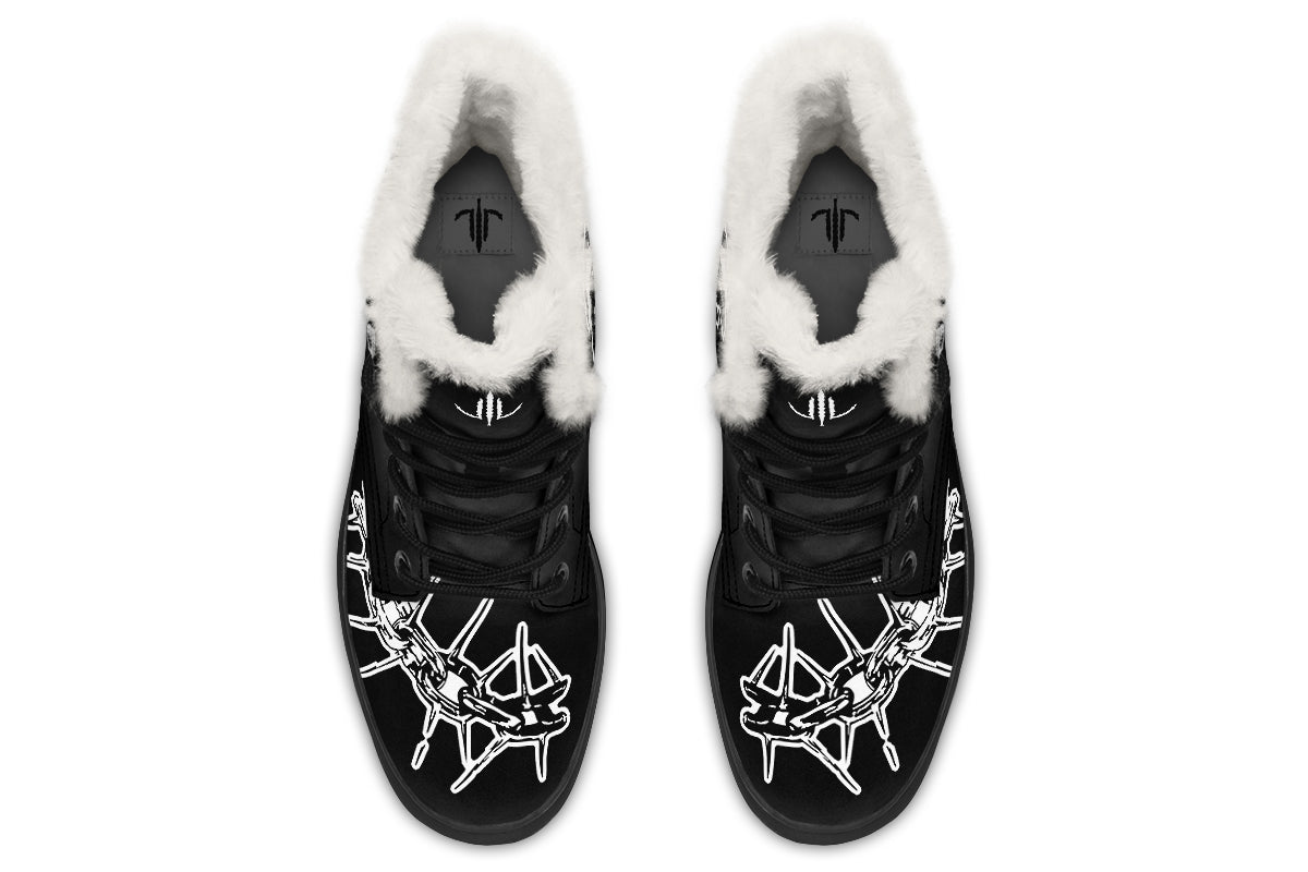 Chained Bats Comfy Boots - Last Light Apparel