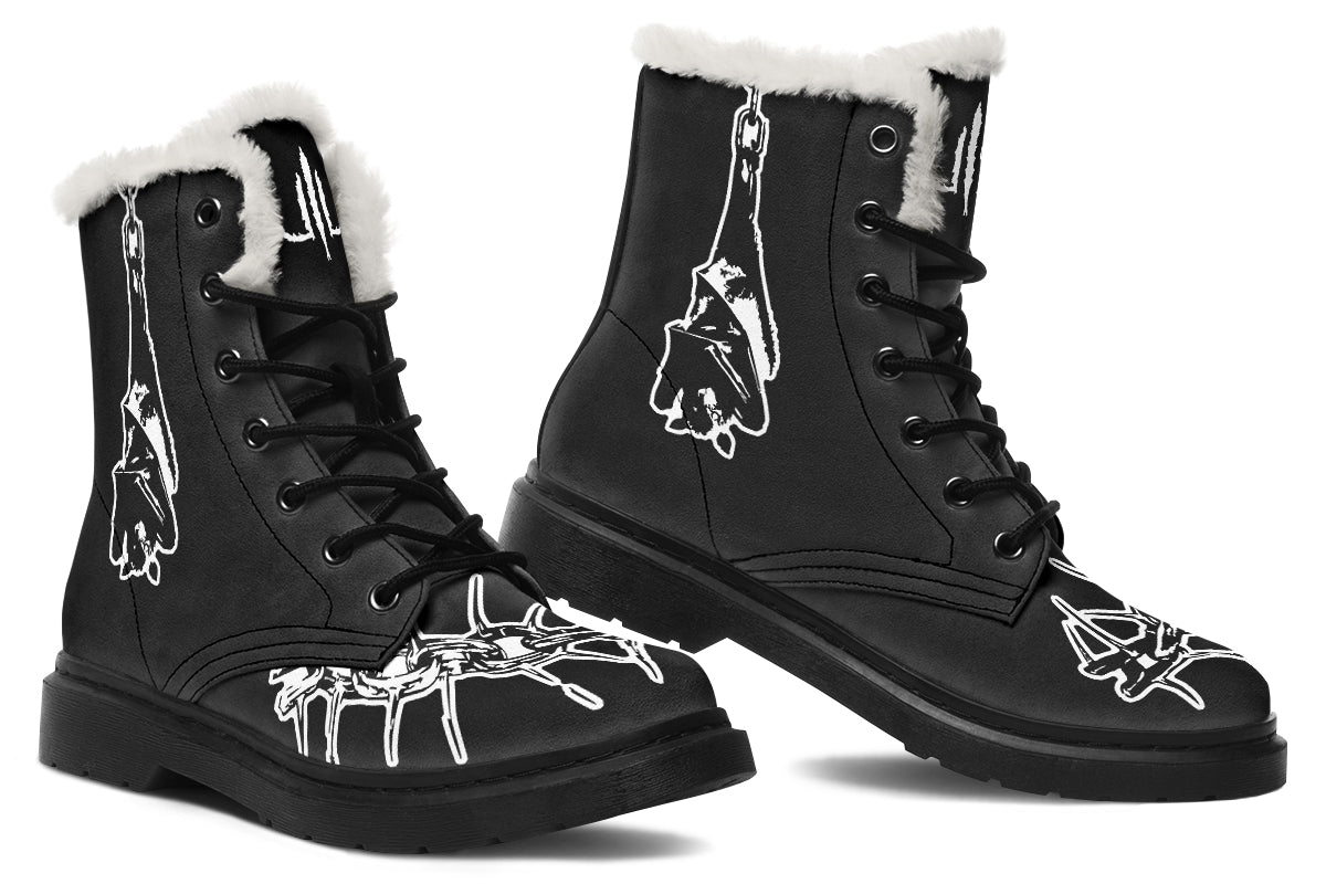 Chained Bats Comfy Boots - Last Light Apparel