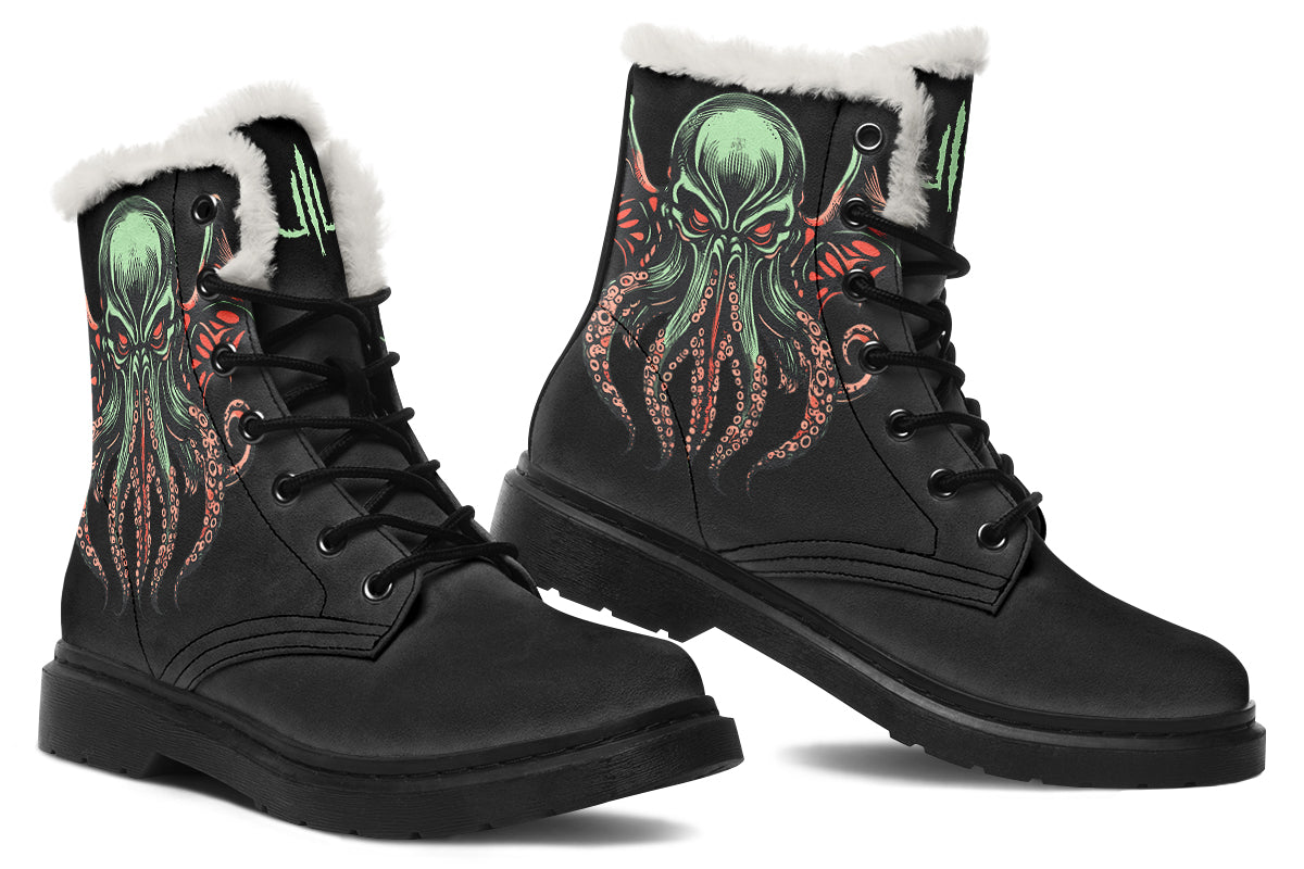 Cthulhu Comfy Boots