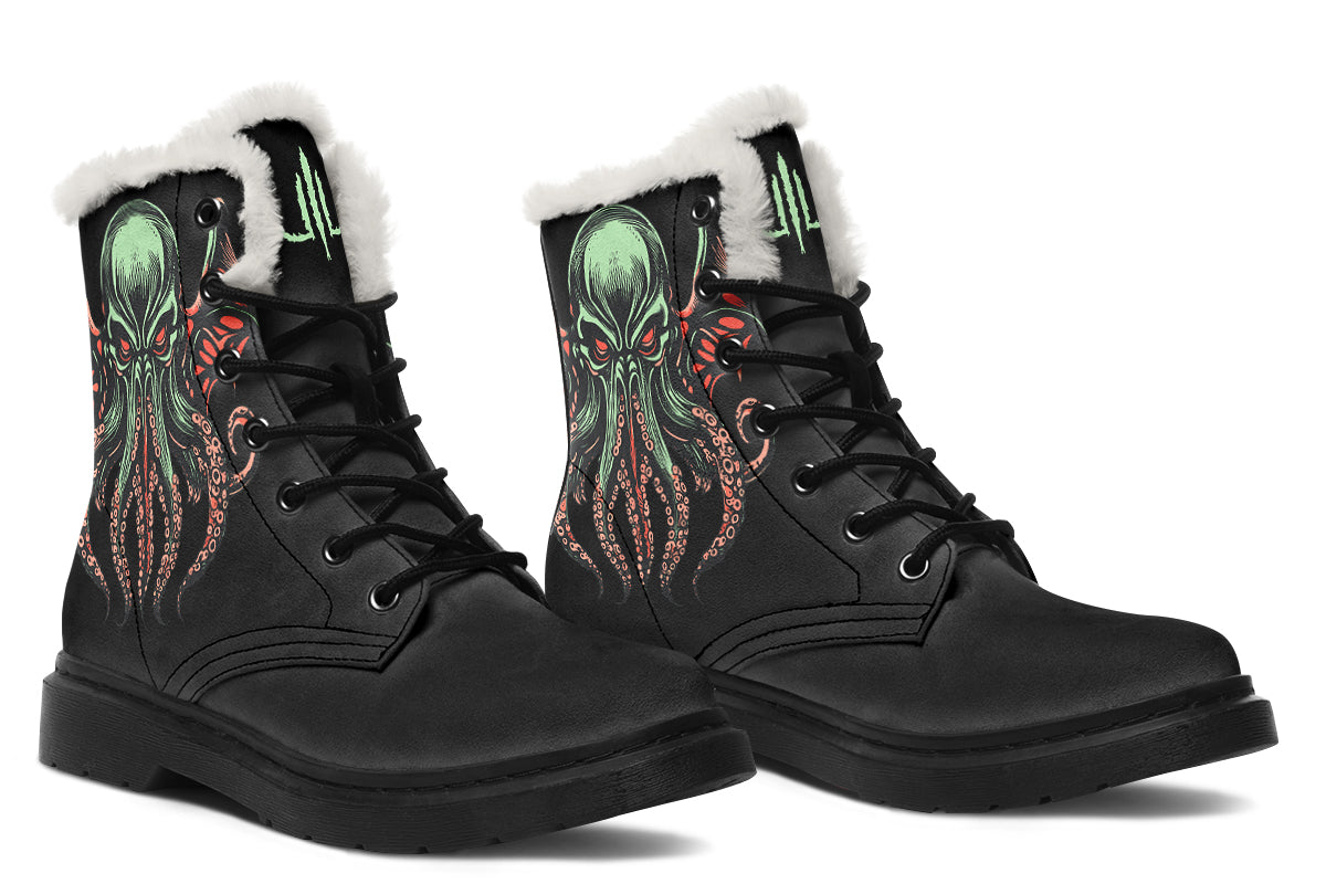 Cthulhu Comfy Boots