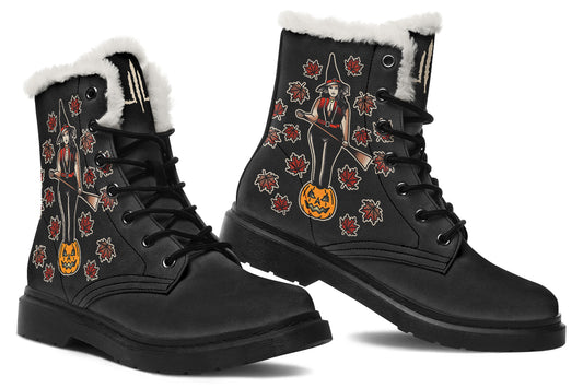 Fall Witch Comfy Boots