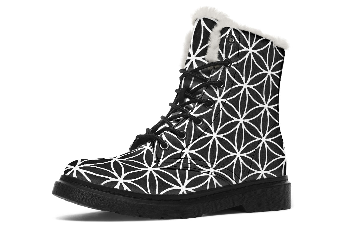 Flower Of Life Comfy Boots
