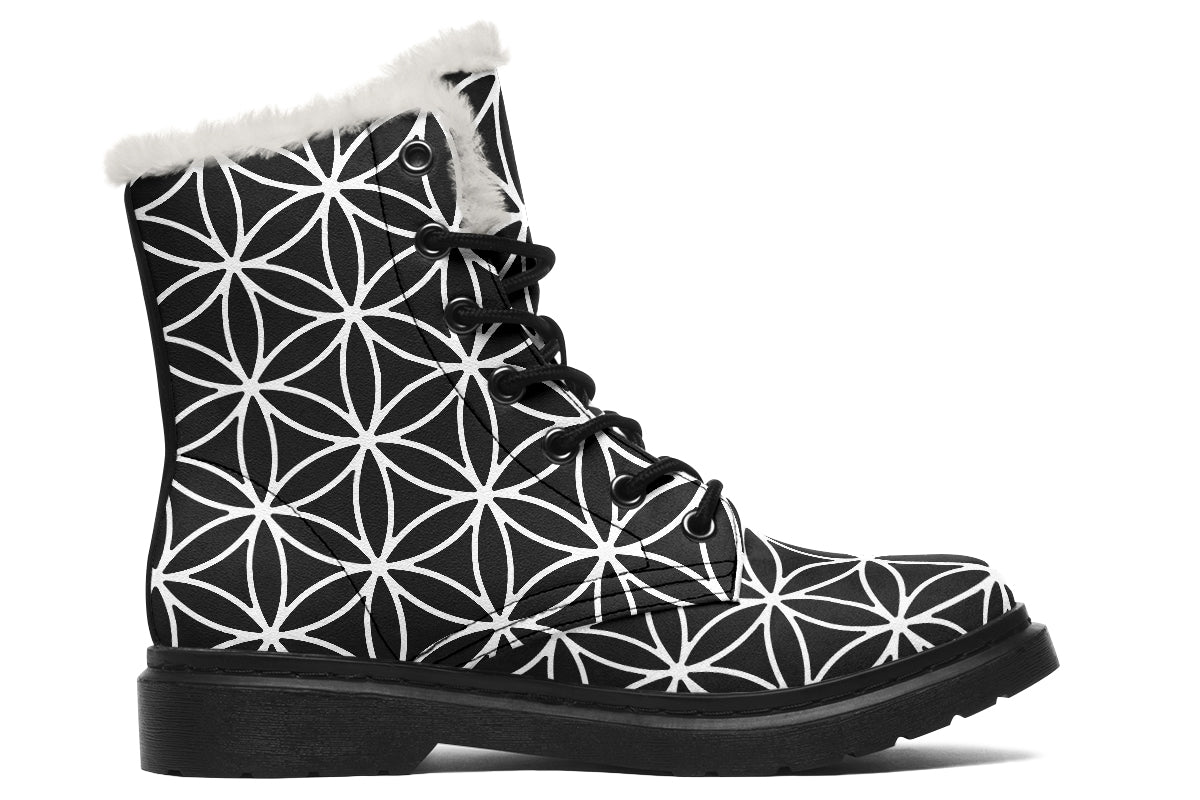 Flower Of Life Comfy Boots