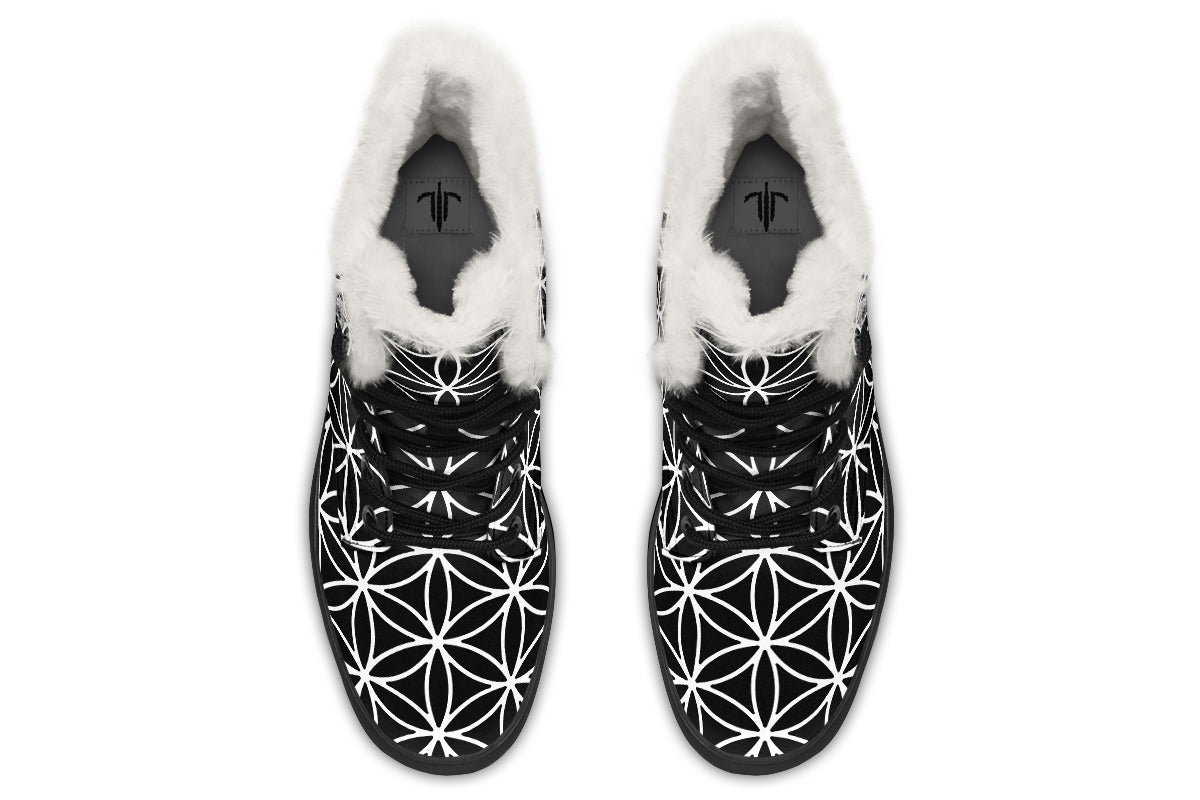 Flower Of Life Comfy Boots