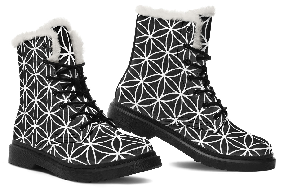Flower Of Life Comfy Boots