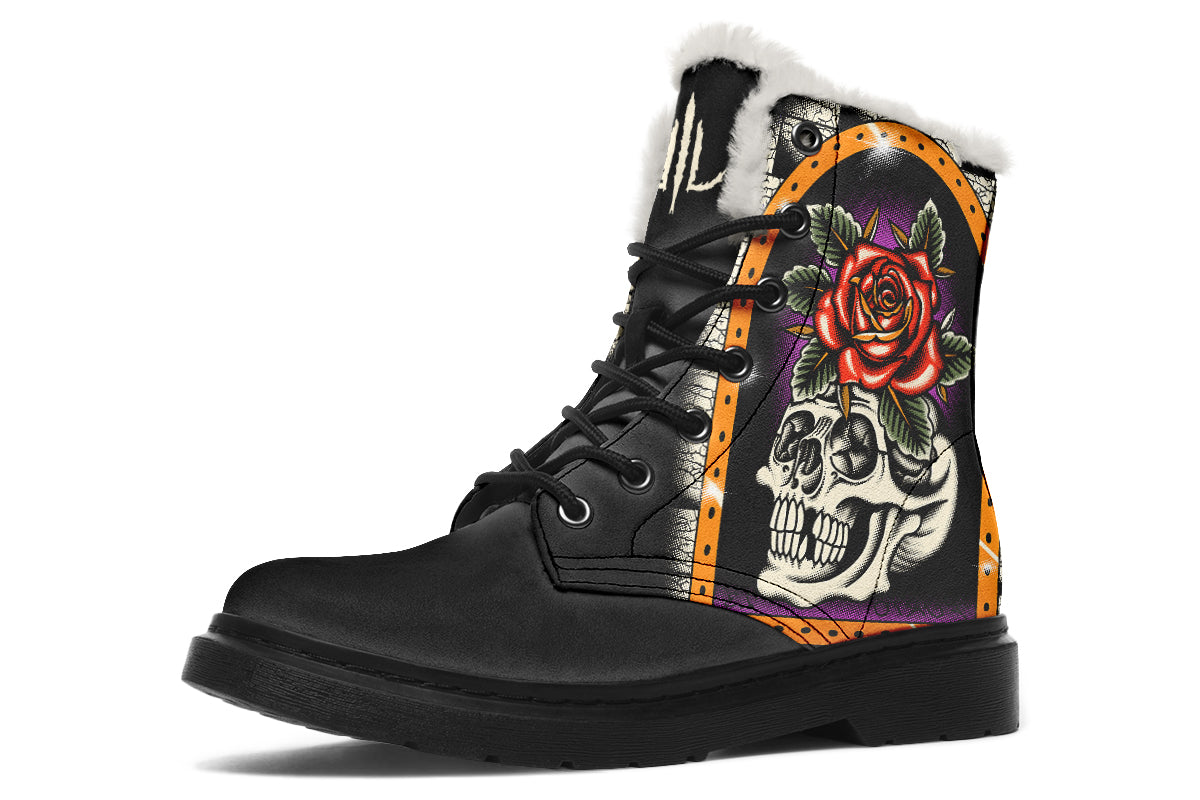 Furio Rose Comfy Boots