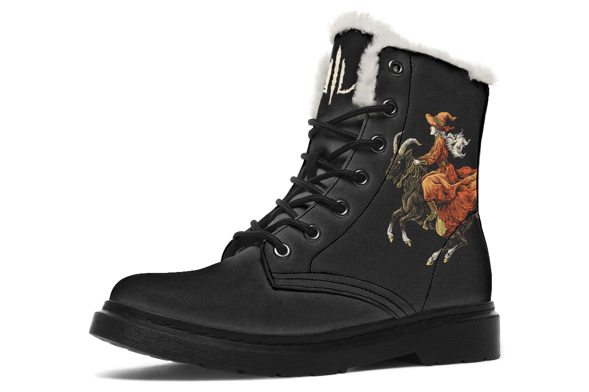 Goat Witch Comfy Boots