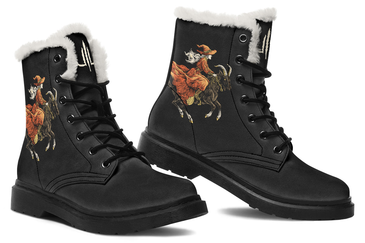Goat Witch Comfy Boots