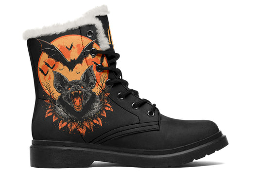 Halloween Fall Bat Comfy Boots