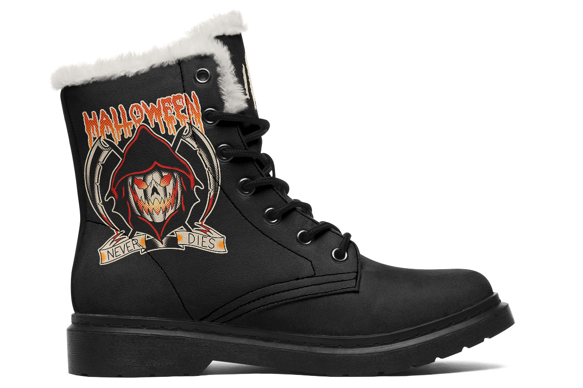 Halloween Never Dies Comfy Boots