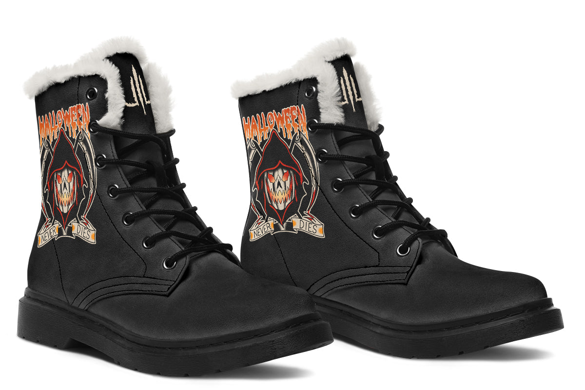Halloween Never Dies Comfy Boots