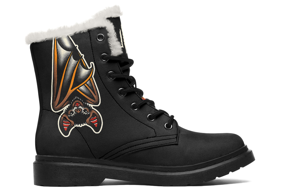 Hanging Bats Comfy Boots