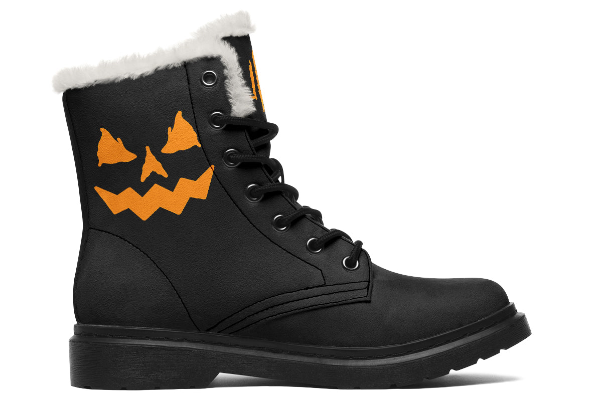 Jack O Lantern Comfy Boots