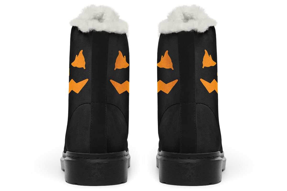 Jack O Lantern Comfy Boots