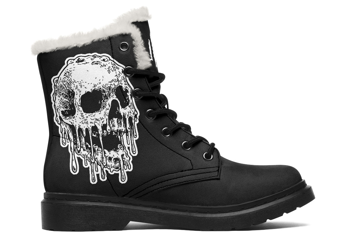 Melted Remains Comfy Boots - Last Light Apparel