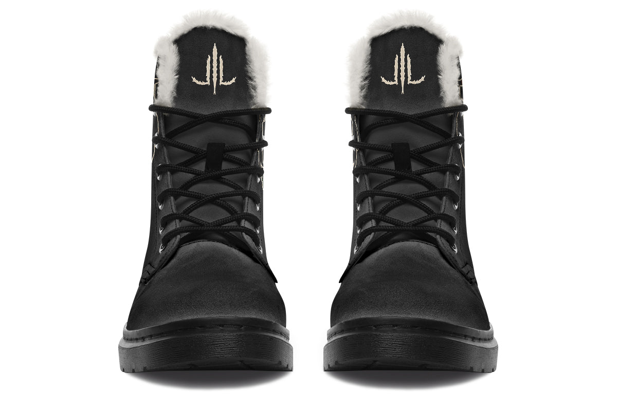 Merry Krampus Comfy Boots