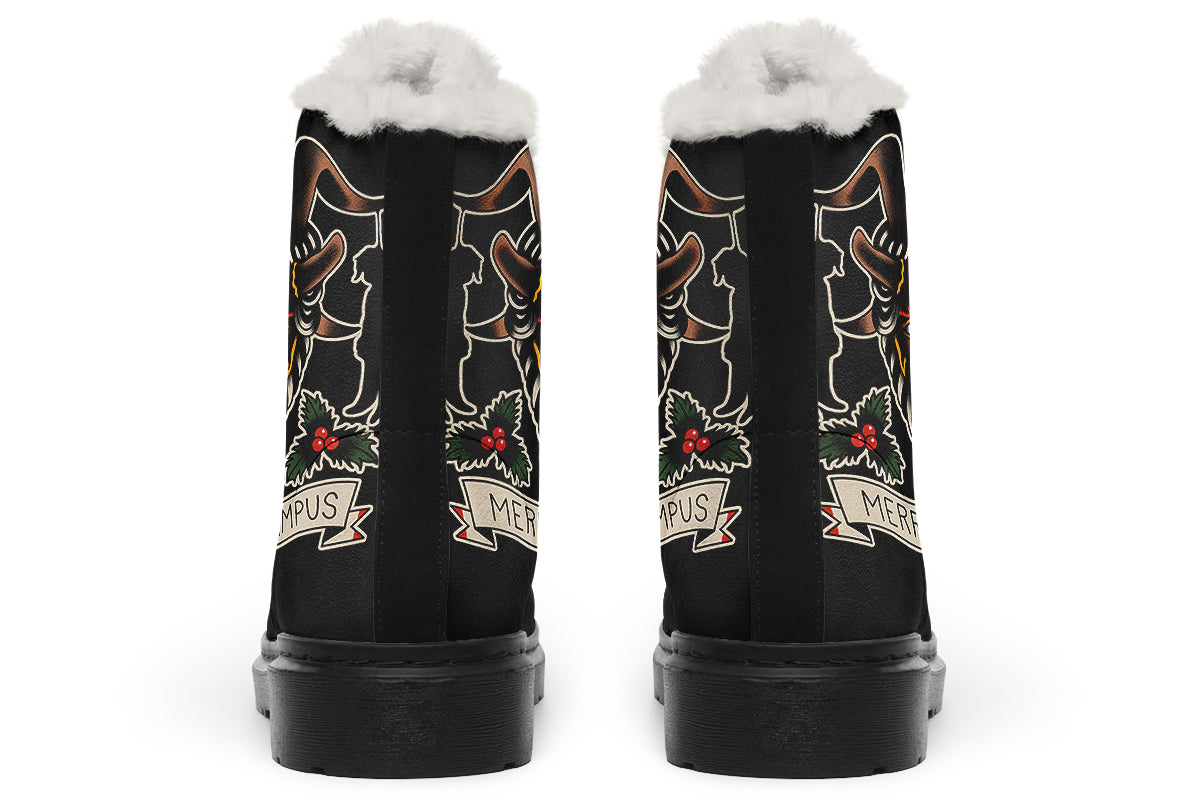 Merry Krampus Comfy Boots
