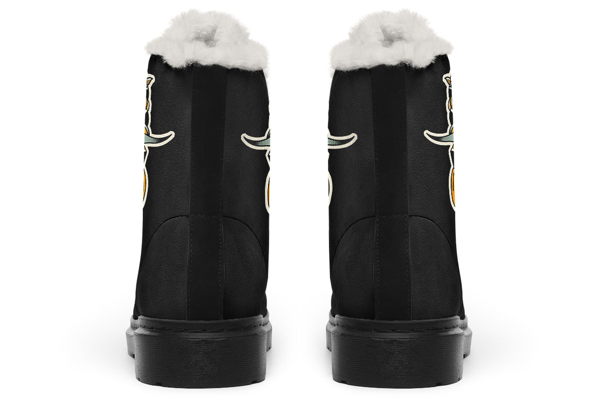 Pumpkin Dagger Comfy Boots