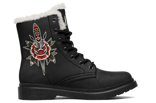 Rose Dagger Comfy Boots