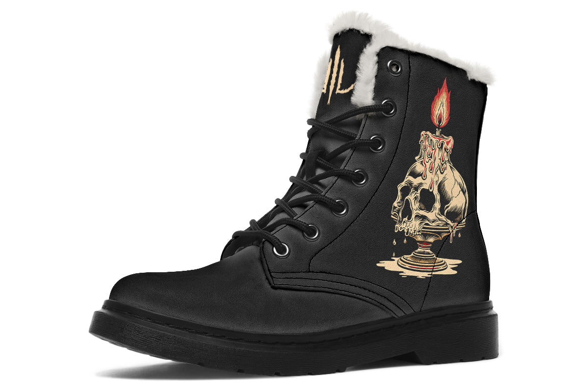 Skull Candle V1 Comfy Boots