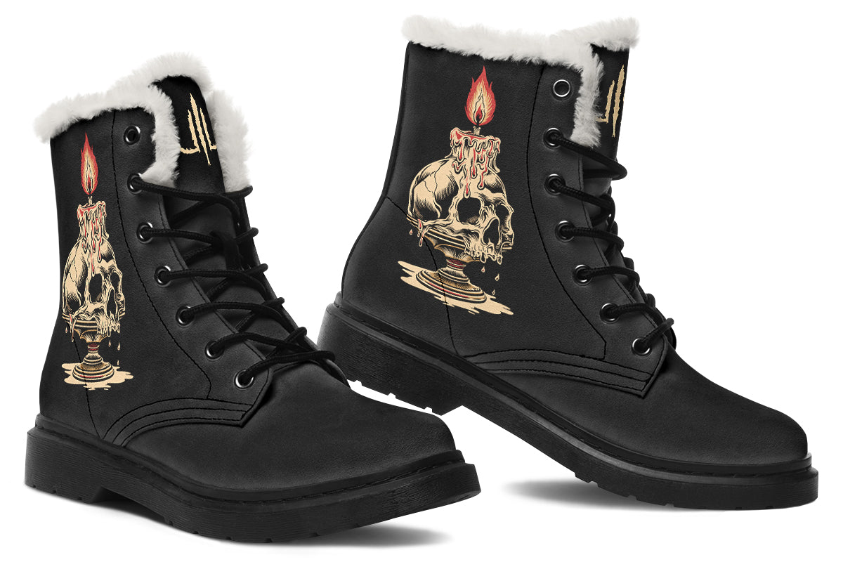 Skull Candle V1 Comfy Boots
