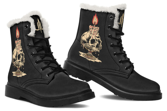 Skull Candle V1 Comfy Boots