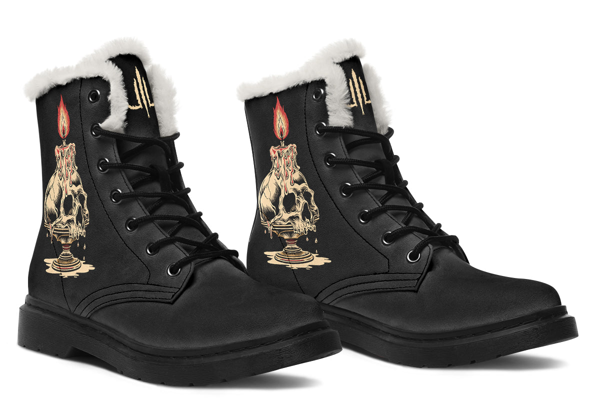 Skull Candle V1 Comfy Boots