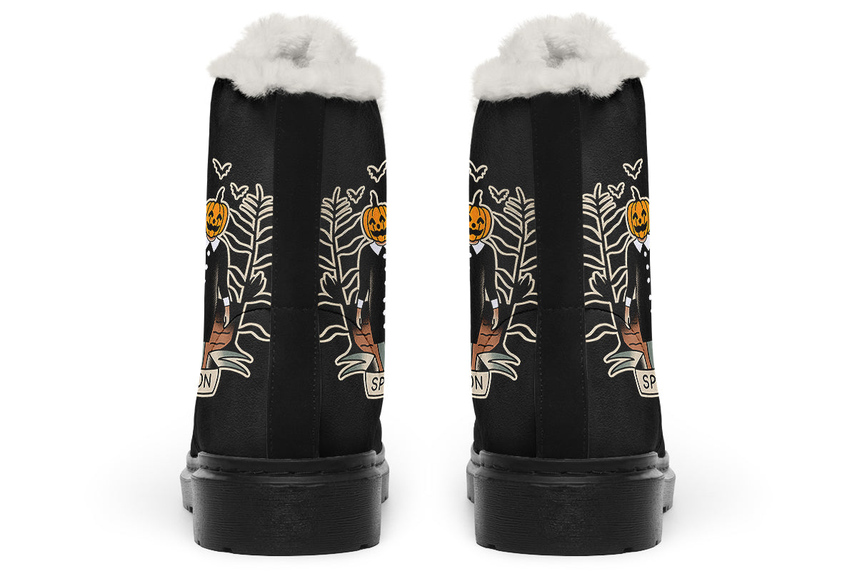 Spooky Season Comfy Boots