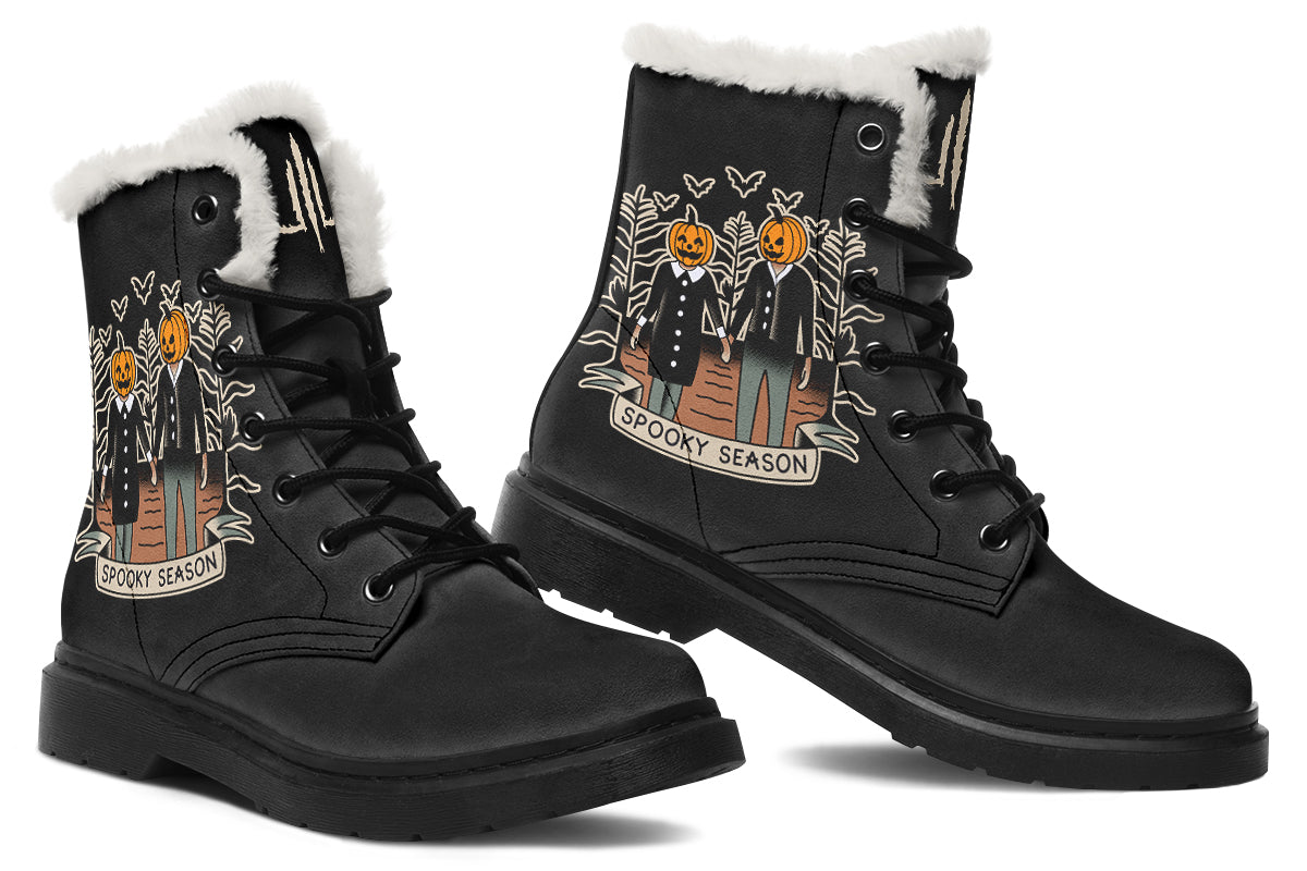 Spooky Season Comfy Boots