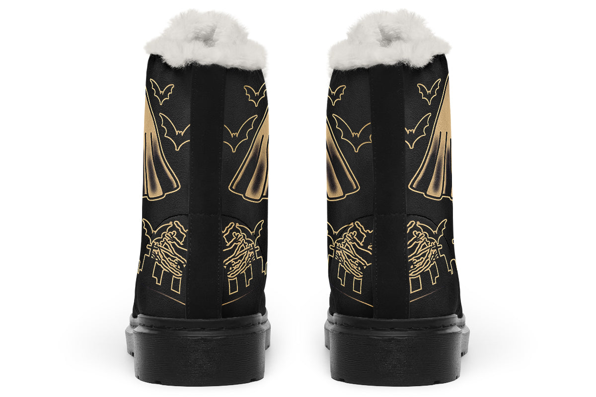 Stay Spooky Comfy Boots