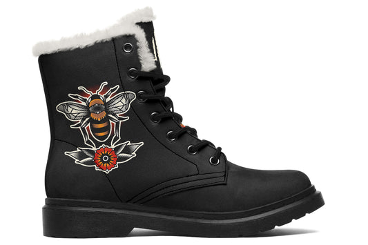 Traditional Bees Comfy Boots