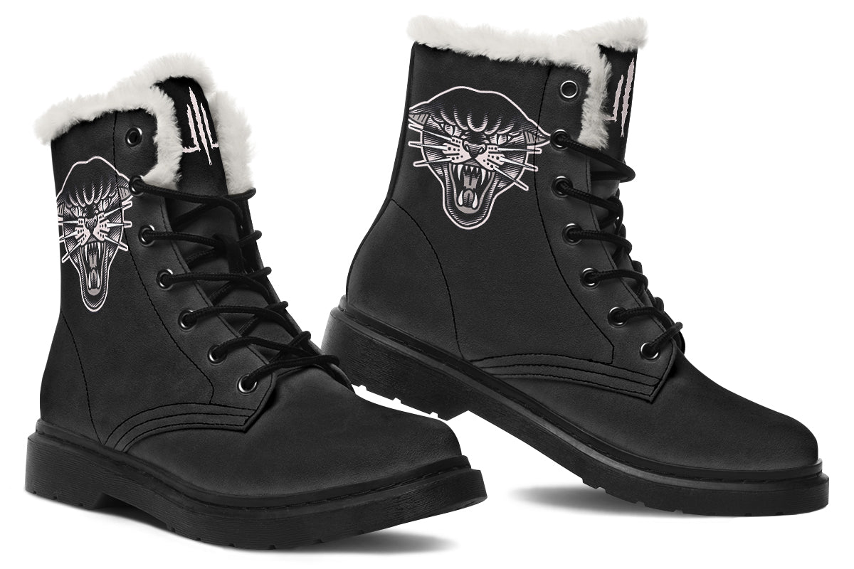 Traditional Panther Comfy Boots