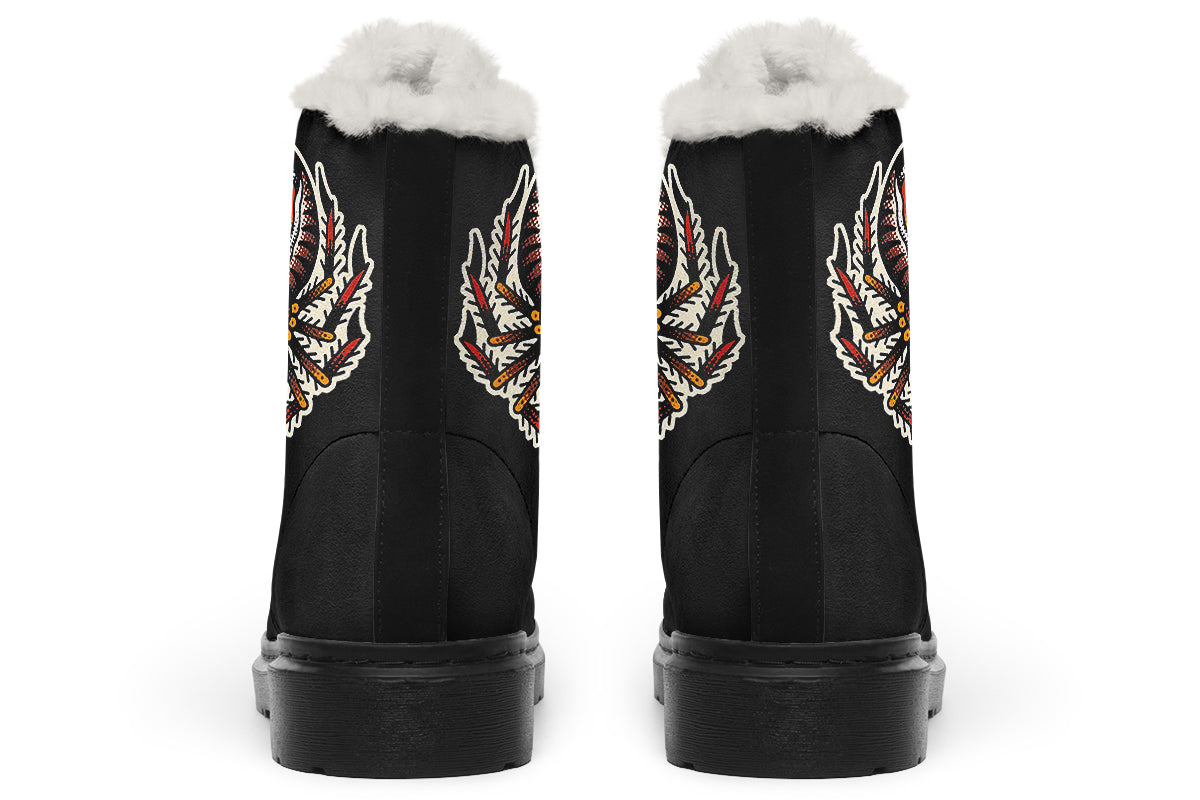 Traditional Spider Comfy Boots