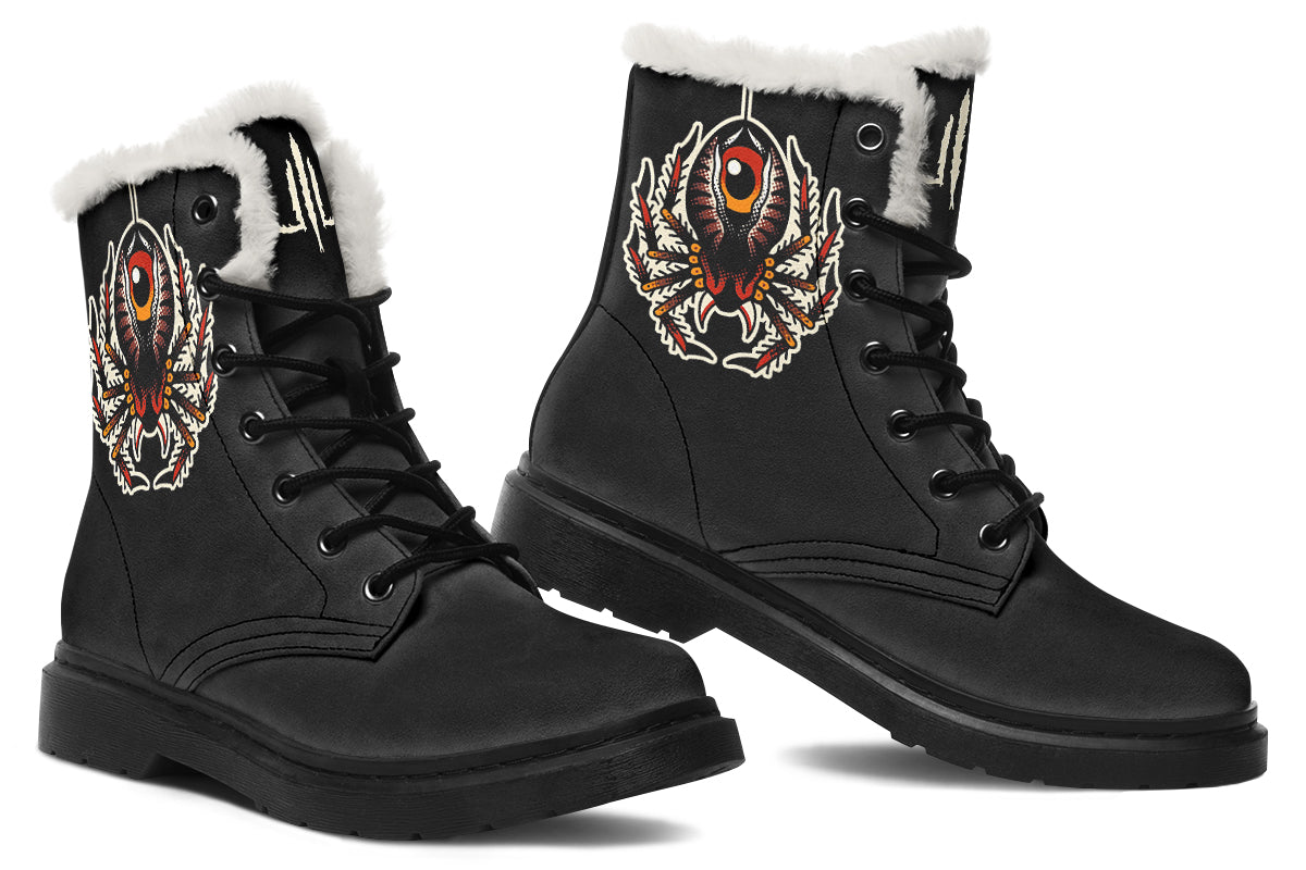 Traditional Spider Comfy Boots