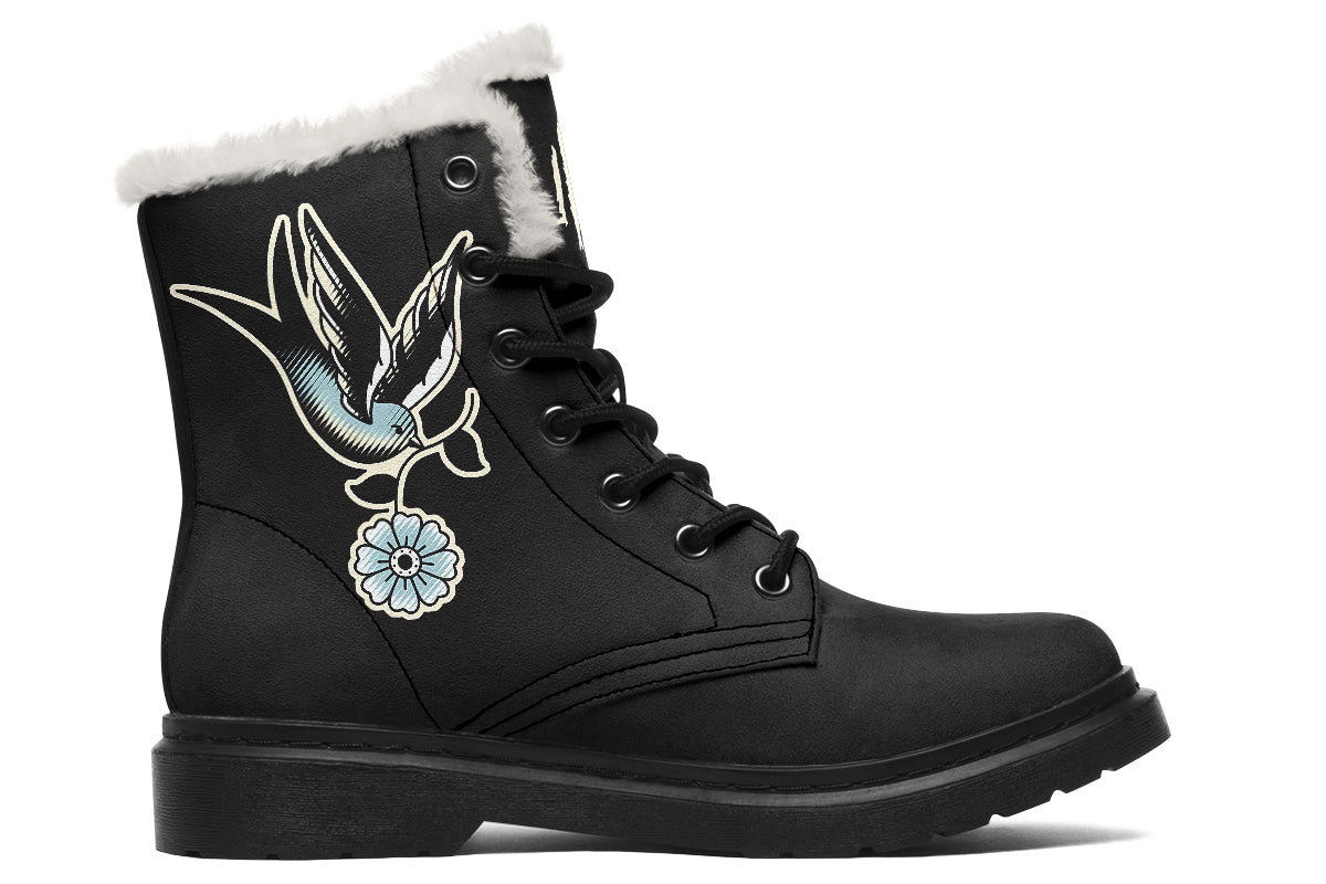 Traditional Swallow Comfy Boots