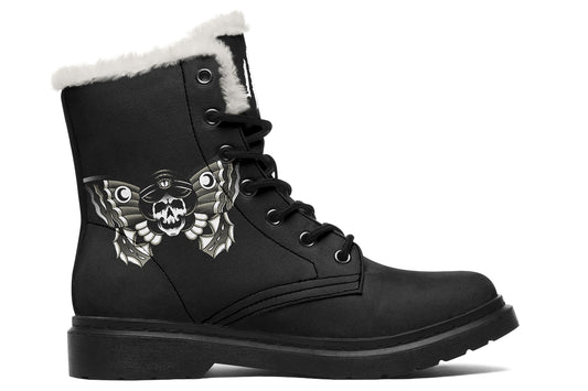 Undead Butterfly Girl Comfy Boots