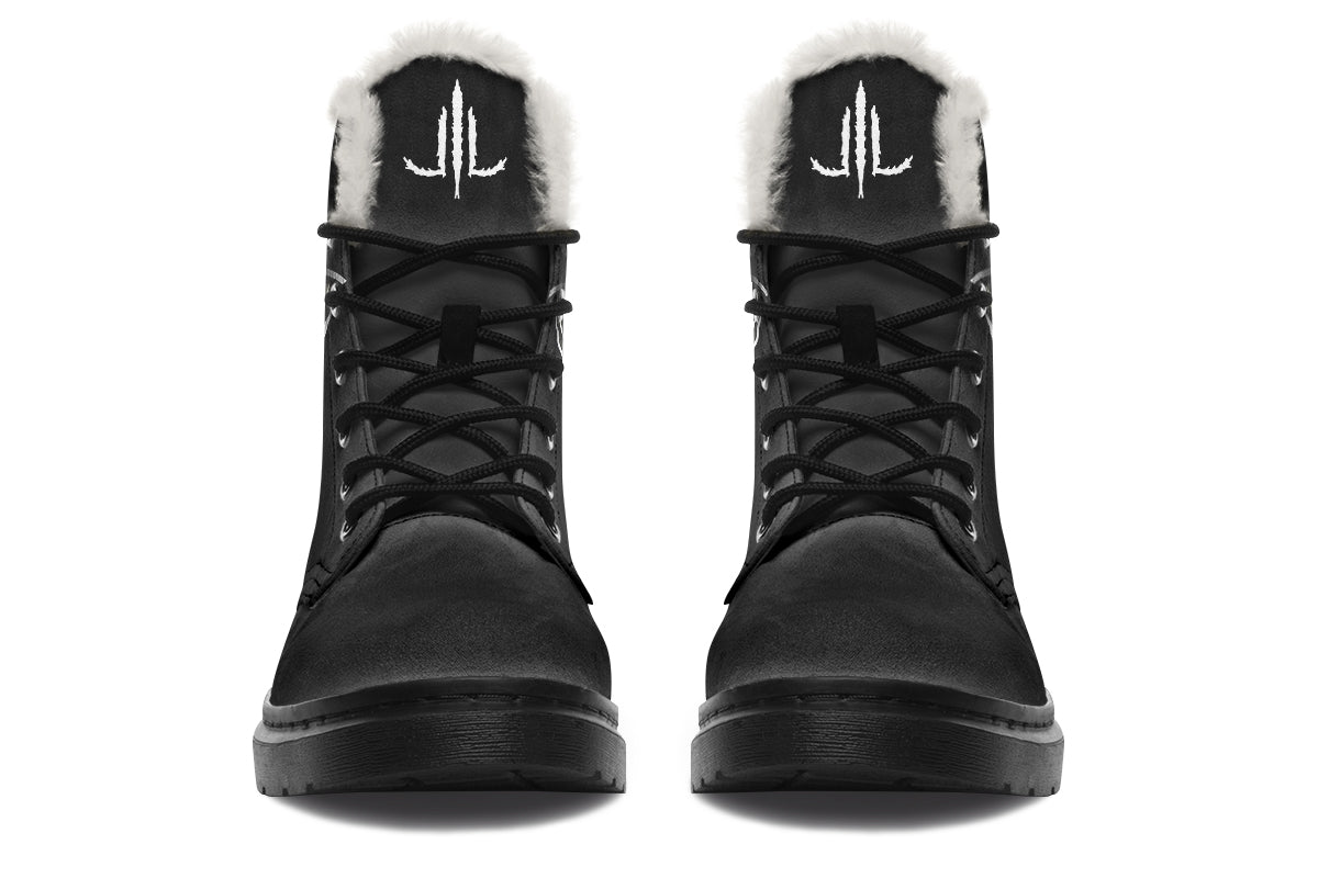 Undead Butterfly Girl Comfy Boots