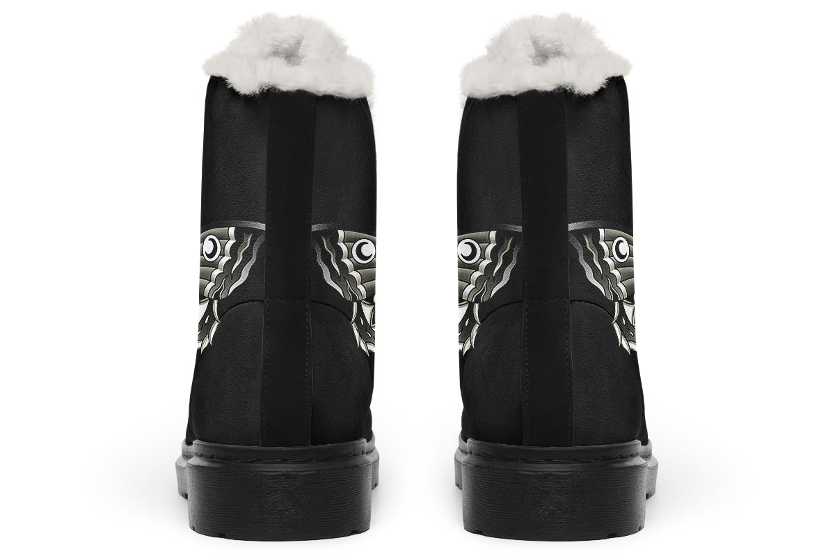 Undead Butterfly Girl Comfy Boots