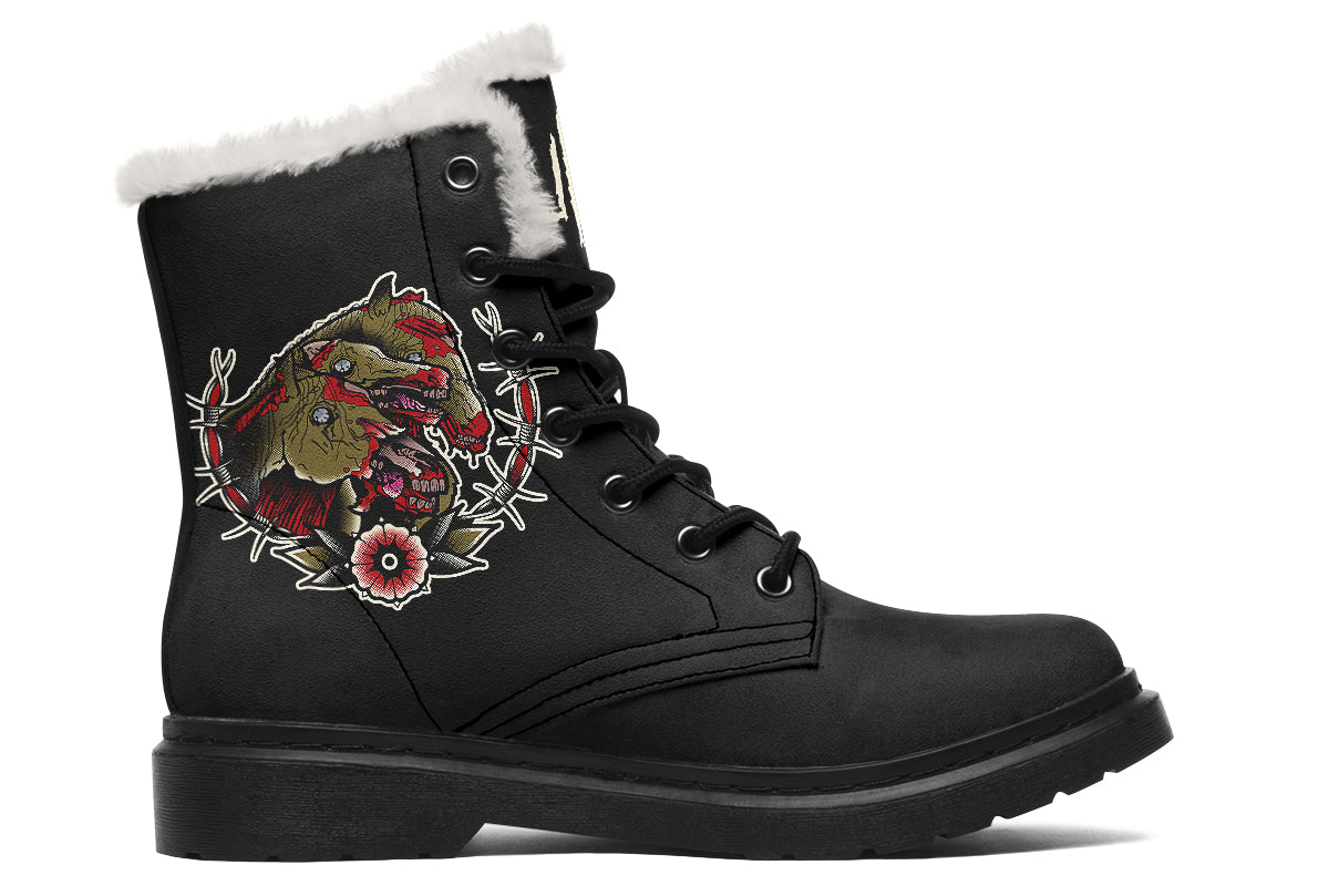 Undead Phaoroahs Horses Comfy Boots