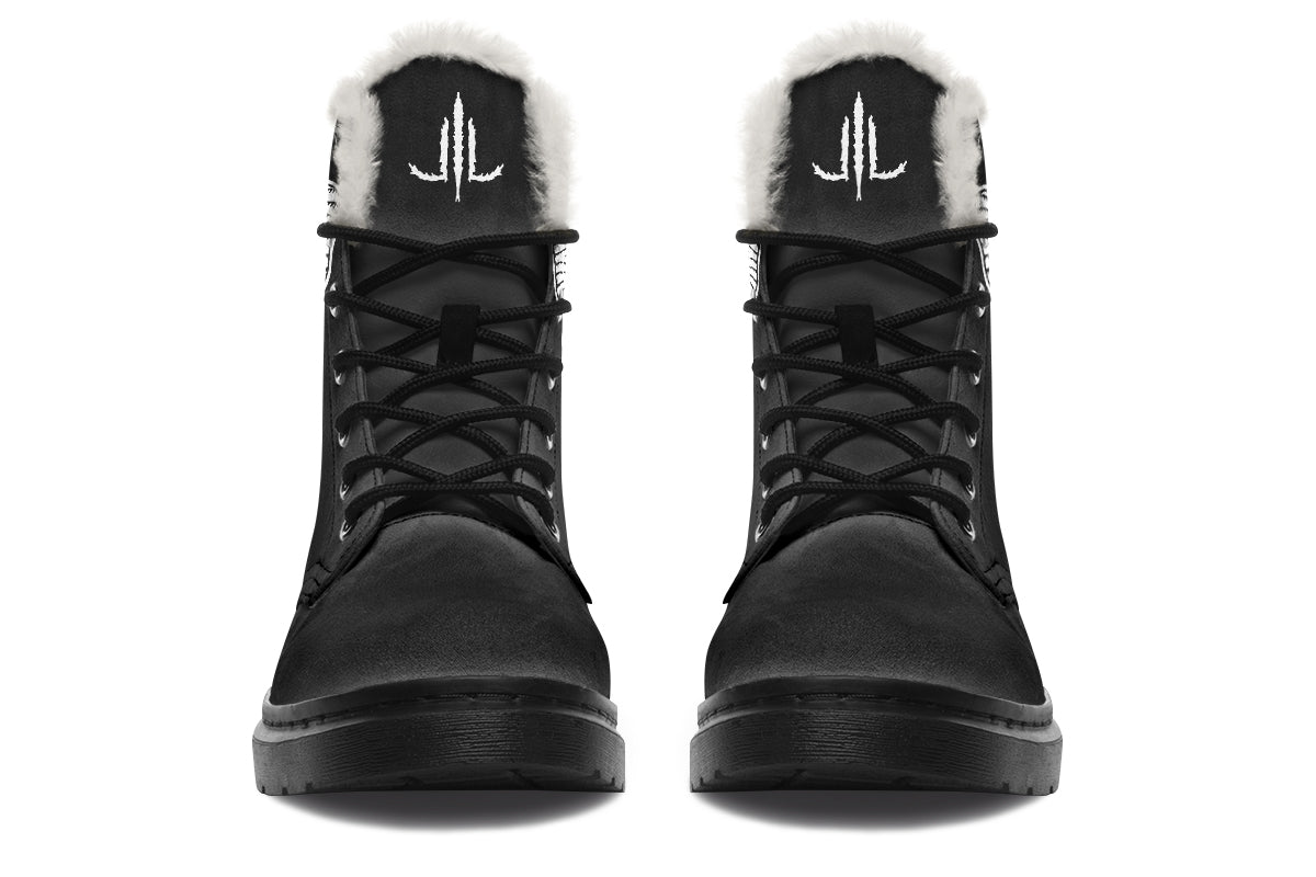 Wings Of Death Comfy Boots - Last Light Apparel