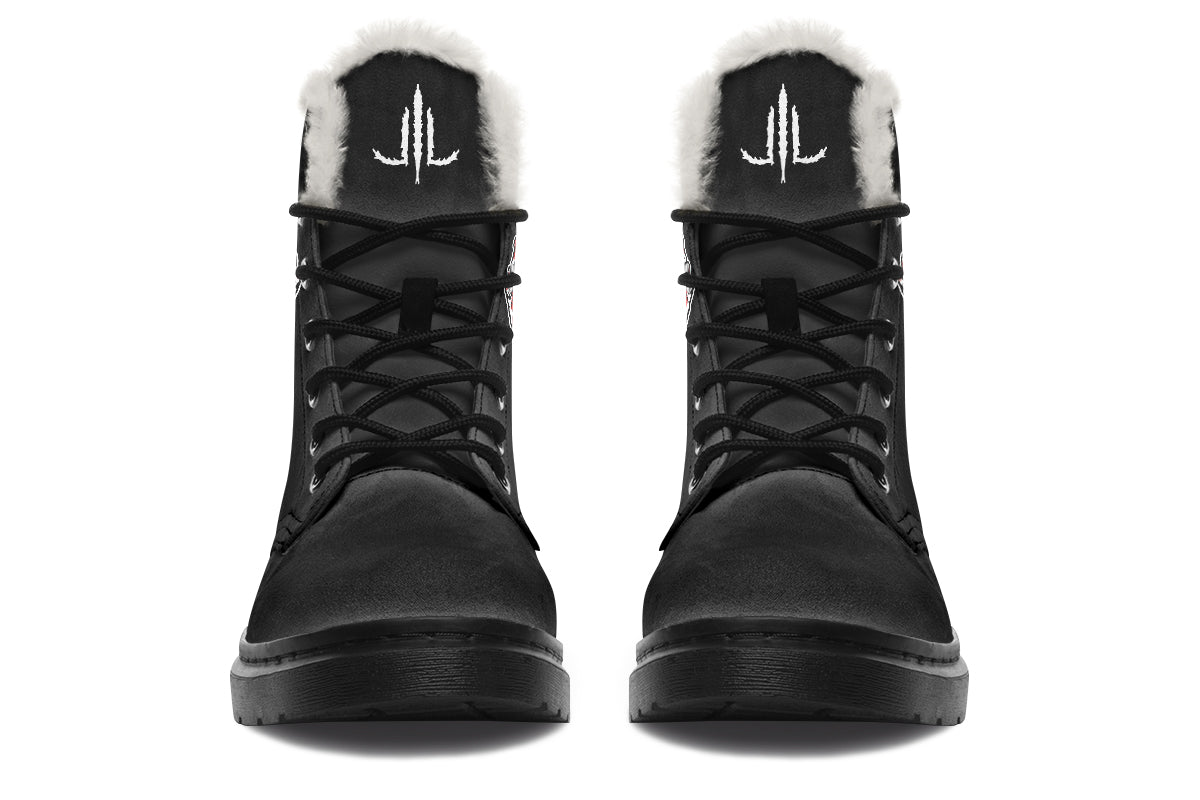 Zombie Jesus Comfy Boots