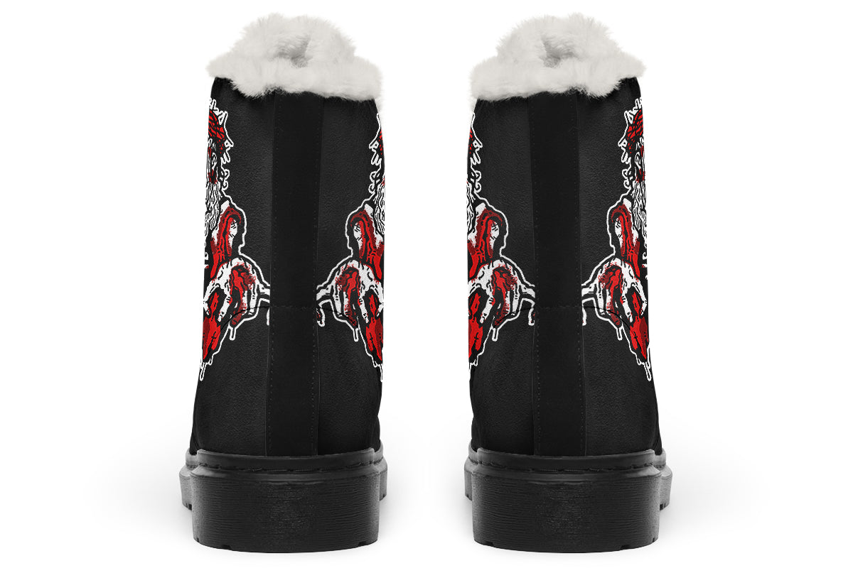 Zombie Jesus Comfy Boots