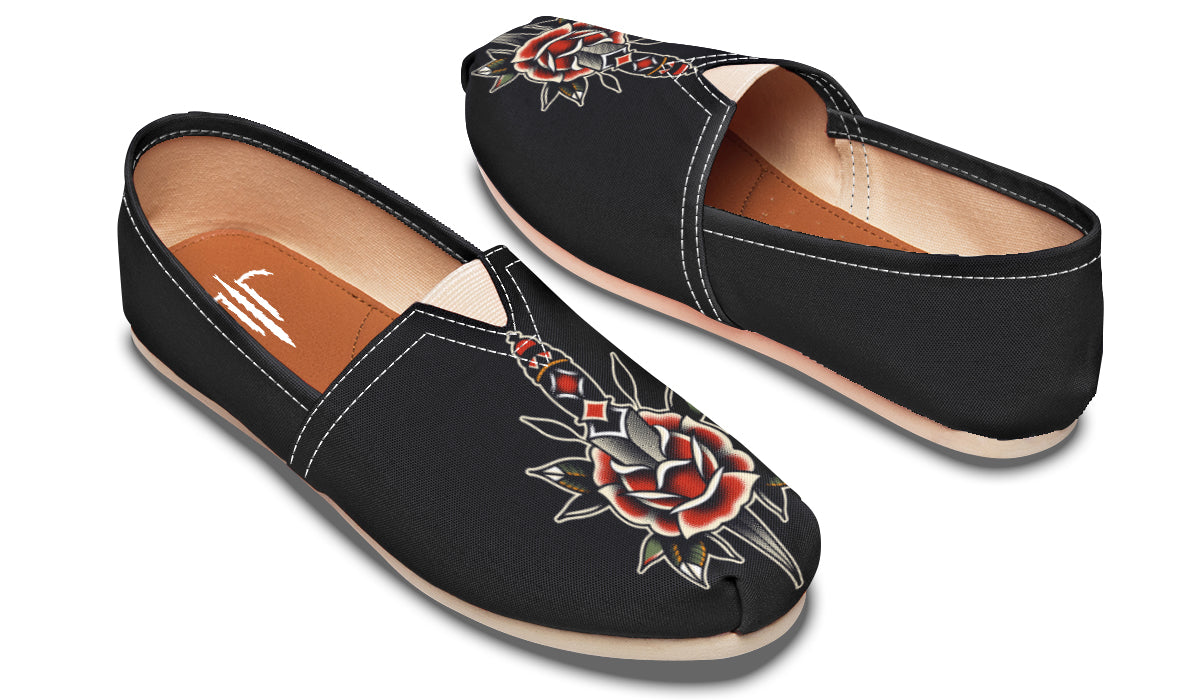 Dagger Rose Casual Shoes