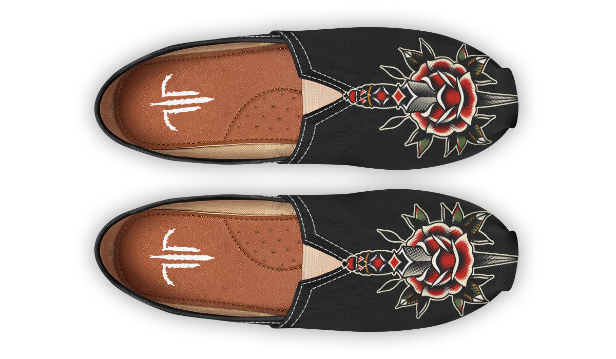 Dagger Rose Casual Shoes