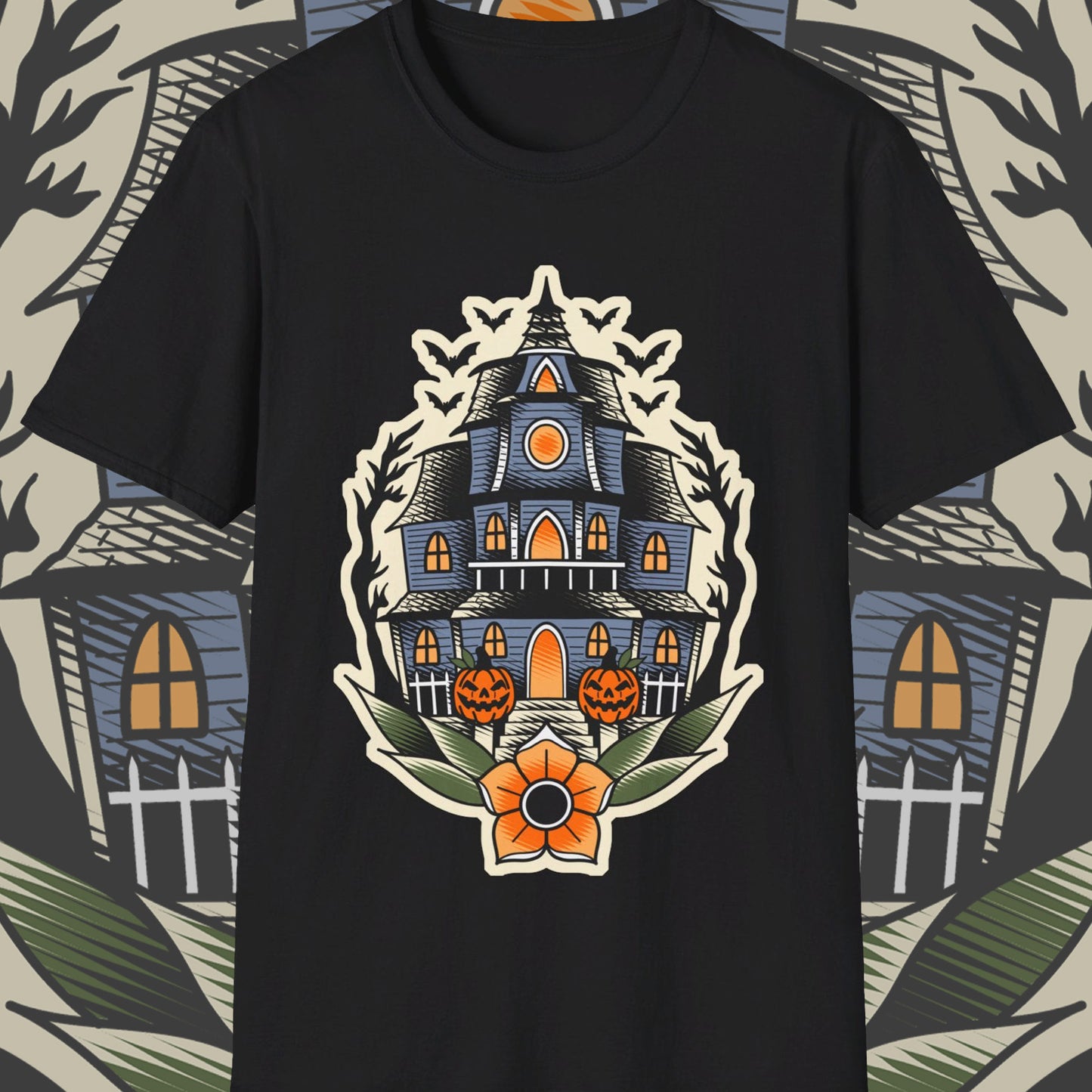 Haunted House Shirt(LIMITED SPOOKYSEASON EXCLUSIVE)