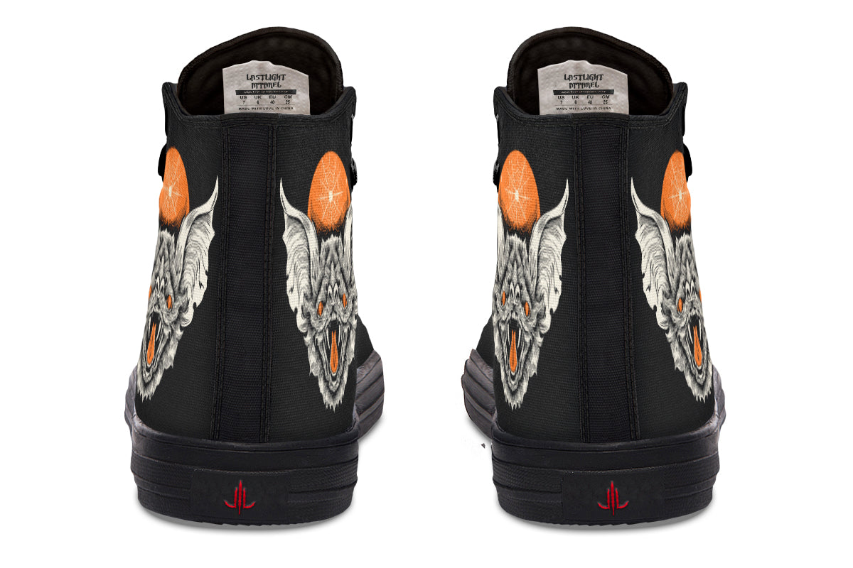 Bathead And Webs High Tops