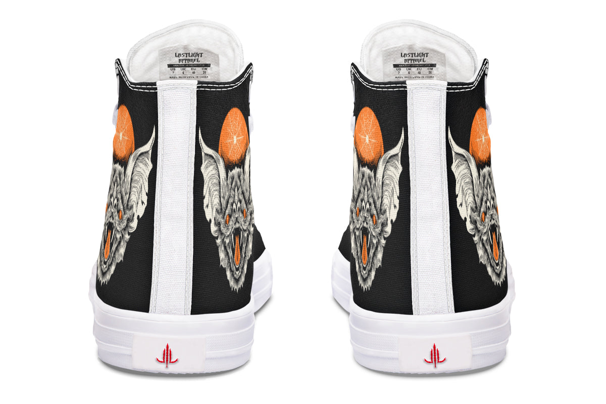 Bathead And Webs High Tops