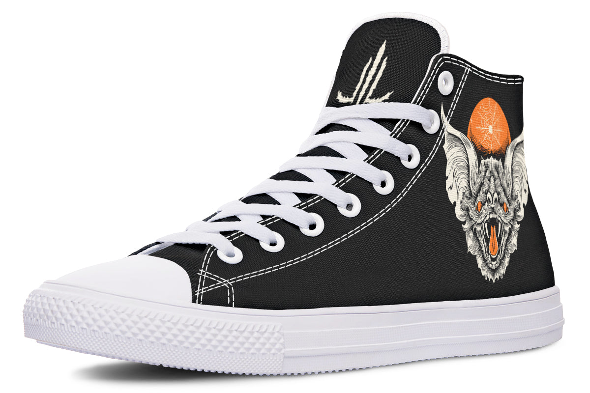Bathead And Webs High Tops