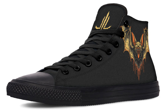 Bleeding Bats High Tops(LIMITED NOVEMBER DROP!)
